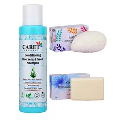 CARET ORGANIC Aloevera, Neem Shampoo & Kojic Acid , Vitamin C Soap & Vitamin C Soap-picture-24