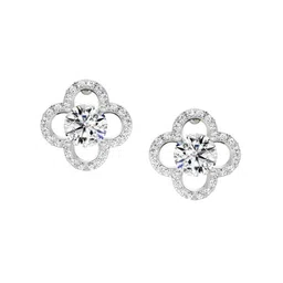 Sparkles Lab Grown Diamond 1.27 Carat Round Halo Stud Earrings for Women-picture-22