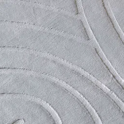 Home Centre Grey Abstract Polyester Carpet image 4