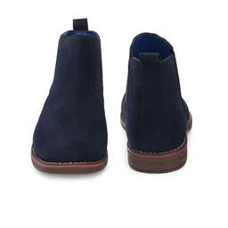 LEEPEETER Men Casual Block-Heeled Chelsea Boots image 4
