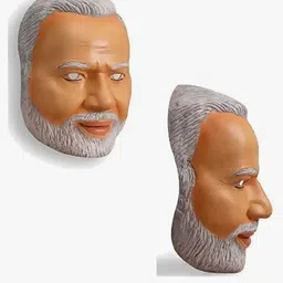 jai guru ji 4 unique special modi mask pack of 4 Decorative Mask image 3