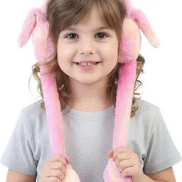 arjhubb Cute jumping rabbit Earmuff Headphones for Kids Girls boys with CHUCHU sound Ear Muff-picture-17