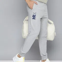 hrx by hrithik roshan Men Printed Grey Track Pants-picture-23