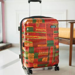 ZOUK Indus Lattice Red Amorah Trolley Bag Medium-picture-12