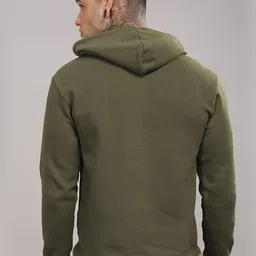 ADRO Men Printed Hooded Sweatshirt image 4