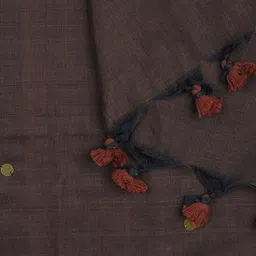 Jinal & Jinal Embellished Sequinned Pure Cotton Saree image 5