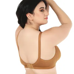 Designer Bugs Zan Pack of 3 Cotton Full Coverage Seamless T-shirt Bra image 4