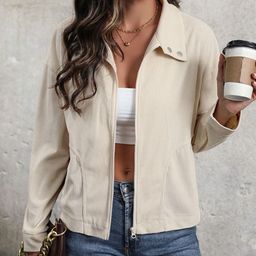 KPOP Women Open Front Jacket-picture-13