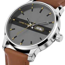 Daniel Klein Men Dial & Leather Straps Analogue Watch DK.1.14024-1 image 3