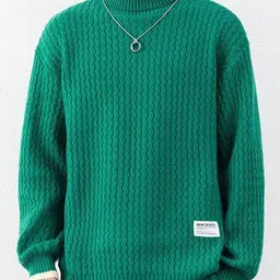 StyleCast Men Striped Turtle Neck Long Sleeves Pullover Sweaters-picture-18