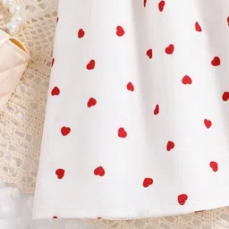 YK Polka Dot Print Fit & Flare Dress image 2