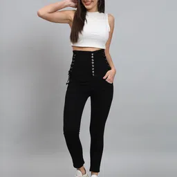 DehlizeTrendz Women Slim Fit High-Rise Jeans image 5