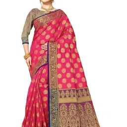 jayant creation Multicoloured Silk Blend Barasi Sarees-picture-17