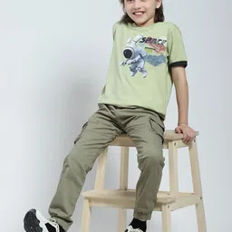 Monte Carlo Boys Graphic Printed Round Neck T-shirt image 3
