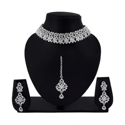 Women Click Stone studded Jewellery Set-picture-55