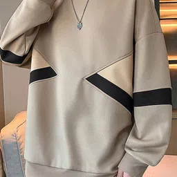 StyleCast x Revolte Colourblocked Long Sleeves Round Neck Pullover Sweatshirt image 4