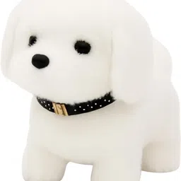 rose kuli Walking Hopping and Barking Dog Soft Toy with Sound and Music Best Gift for Kids - 15 cm-picture-11