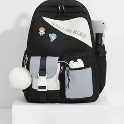 WALSON Water-Resistant Korean Style Laptop Backpack. image 2