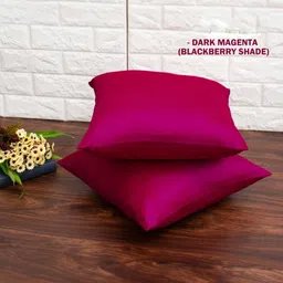 RoyalDeco Magenta Set of 2 Square Cushion Covers image 5