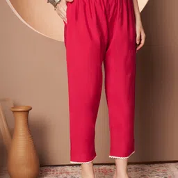 Poshak Hub Embroidered Tunic With Trousers Co-Ords image 3