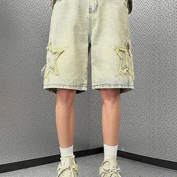 StyleCast Men Loose Fit Denim Shorts-picture-28