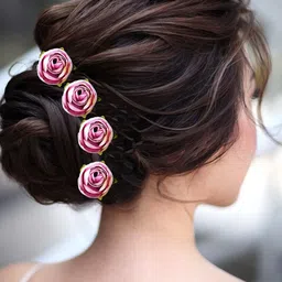 Hair Flare Set of 6 Embellished U Pins image 4