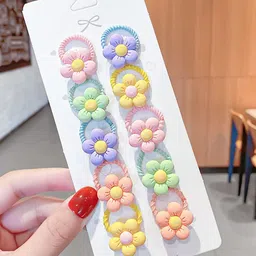 SYGA Girls Set Of 10 Ponytail Holders image 2