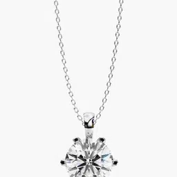 VALANOVA BIS Hallmark 14KT White Gold Diamond Pendant-0.65 g-image-78