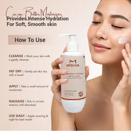 Myshka Cocoa Rich Moisturizing Body Lotion With Shea Butter - 200 ml image 5