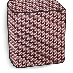 The Furnishing Tree Navy Blue PVC Washing Machine Covers image 1