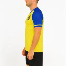 dostitch Men Brand Logo Cristiano Ronaldo Colourblocked V-Neck Dri-FIT T-shirt-picture-16