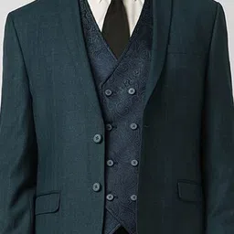 Van Heusen Single-Breasted 4-Piece Formal Suit image 2