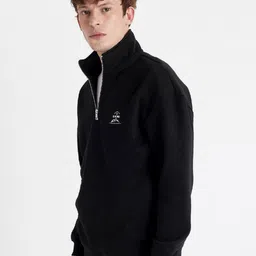 DeFacto Men Mock Collar Pullover image 2