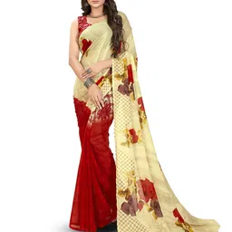 Moda Rapido Floral Print Saree-image-61