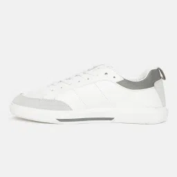 levi's Men's White Solid Shoes image 4