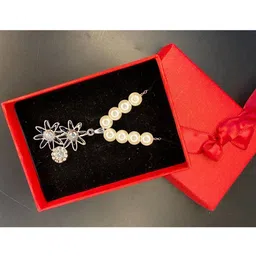 KALAFICIAL Women Rhodium-Plated Contemporary Pendants & Chains image 4