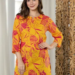 SHREELATA Floral Print Top image 4