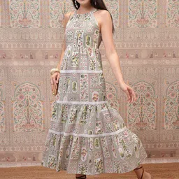Vishudh Floral Printed Maxi Dress-image-59