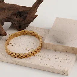 KARISHMA KREATIONS Unisex Gold-Plated Wraparound Bracelet image 4