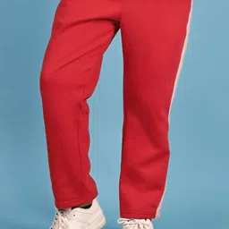 BAESD Boys Pack Of 2 Mid-Rise Track Pants with Side Stripes image 3