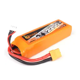 11.1V 2200mAh Orange Lithium polymer battery image 3