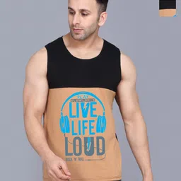 SLOWLORIS Men 2 Applique Slim Fit T-shirt-picture-14