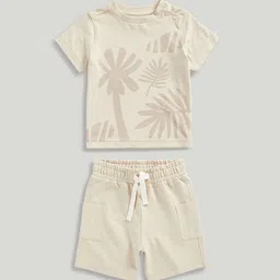 mothercare Boys Printed T-shirt with Shorts-image-82