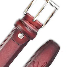 El'Curio Men Solid Leather Belt image 2