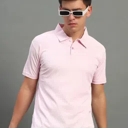 THE CASUALS Men Printed Polo Collar T-shirt-picture-15