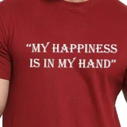 f Gallery Typographic Printed Linen Oversized T-shirt image 2