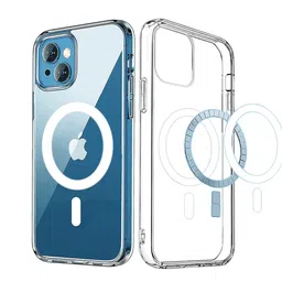 LIRAMARK Magnetic MagSafe Protective Clear iPhone 13 Mini Back Case-picture-37