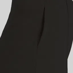 CORSICA Women Relaxed Straight Leg Flared High-Rise Easy Wash Pleated Korean Pants image 3