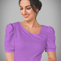 Dream Beauty Fashion Women V-Neck Puff Sleeve Top-picture-9