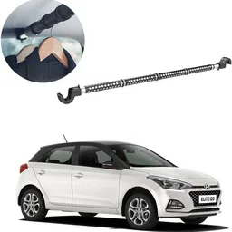 oshotto Car Telescopic Clothes Hanger Bar, Heavy-Duty Non-Slip Rubber For i20 Elite Car Coat Hanger-picture-13